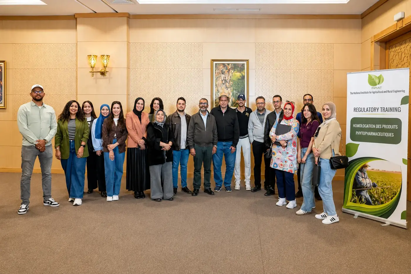 Participants à la formation homologation